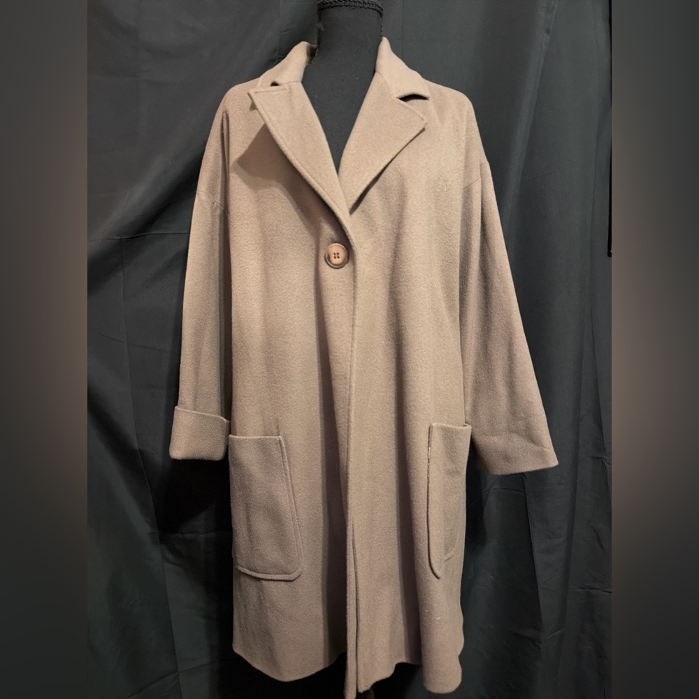Charles Gray Women's Taupe Coat